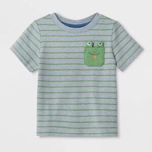 Baby Boys' Frog Pocket T-Shirt - Cat & Jack 0 - 3 Months